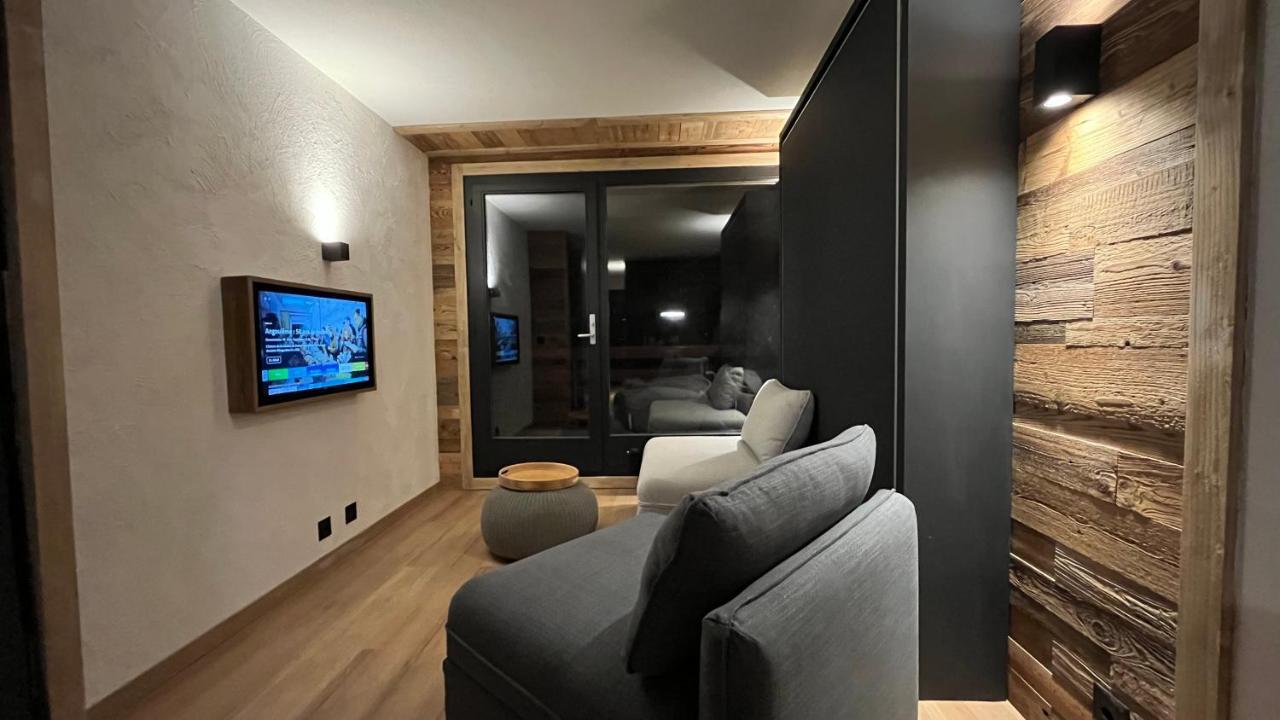 Les Cerfs - Appartement & Studio - Anzère Esterno foto